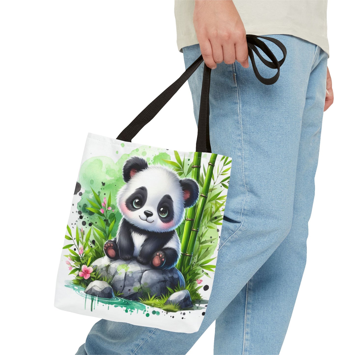 Adorable Baby Panda Tote Bag - Nature Lover's Delight