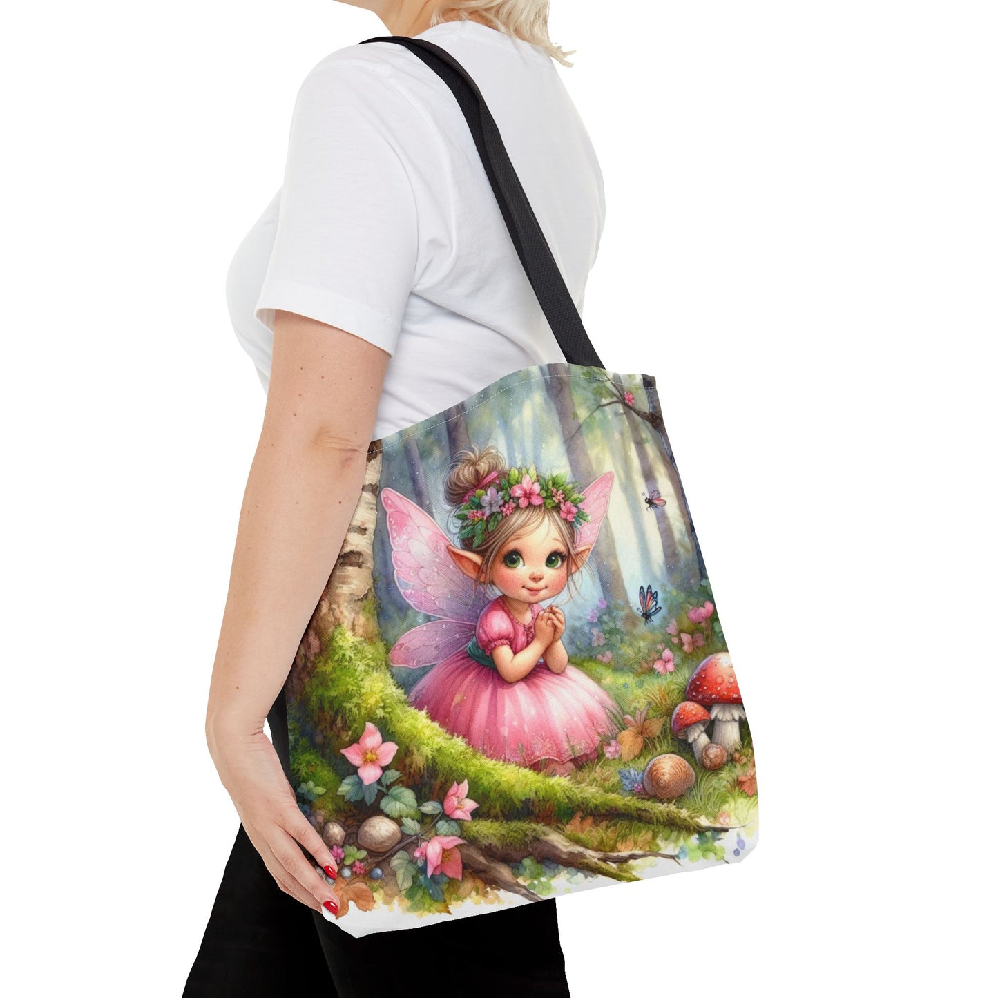 Enchanting Pink Pixie Forest Hide and Seek Bag