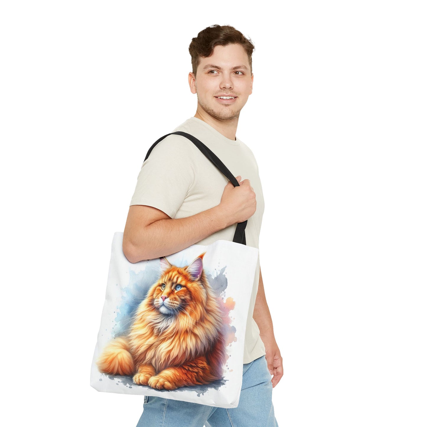 Adorable Maine Coon Cat Carryall - Purrsonalize Your Style!