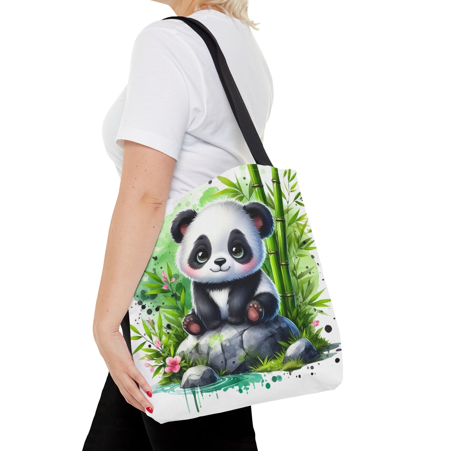 Adorable Baby Panda Tote Bag - Nature Lover's Delight