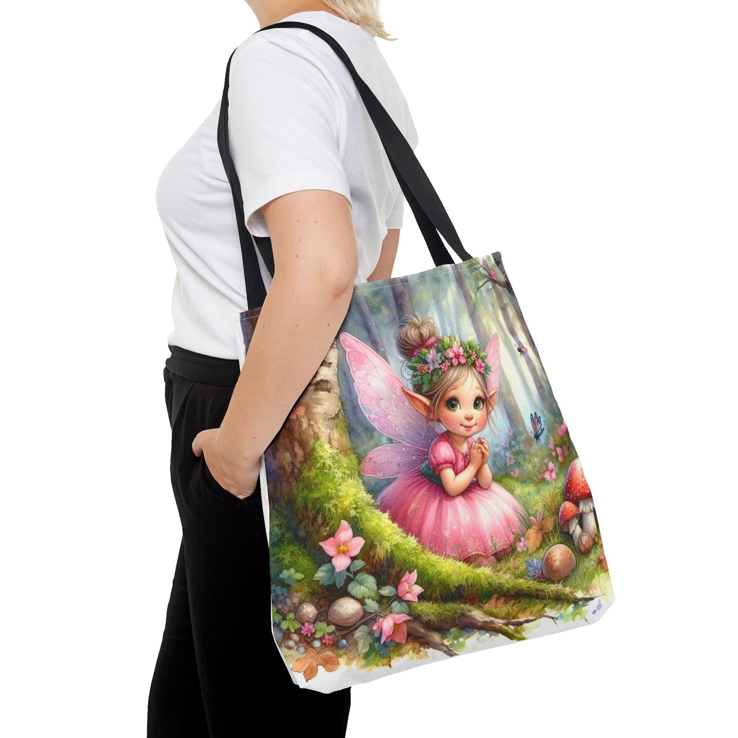 Enchanting Pink Pixie Forest Hide and Seek Bag