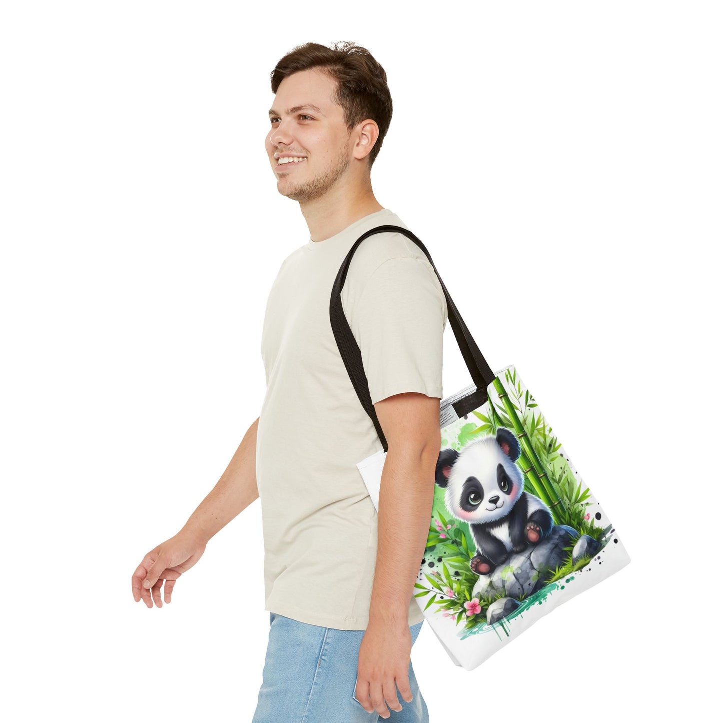 Adorable Baby Panda Tote Bag - Nature Lover's Delight