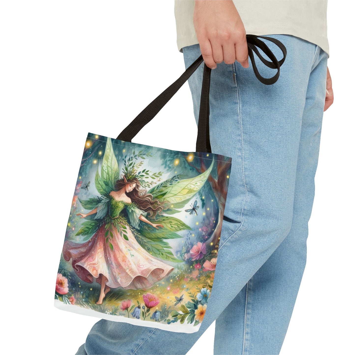 Enchanting Forest Fairy Tote Bag - Magical Woods Charm