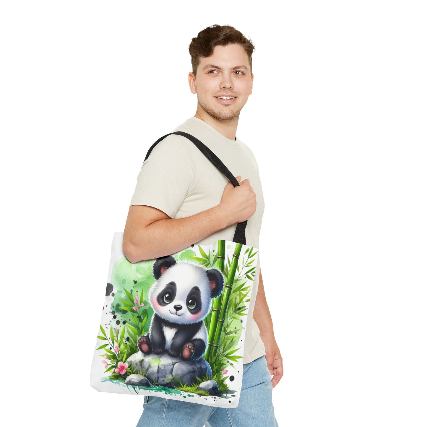 Adorable Baby Panda Tote Bag - Nature Lover's Delight