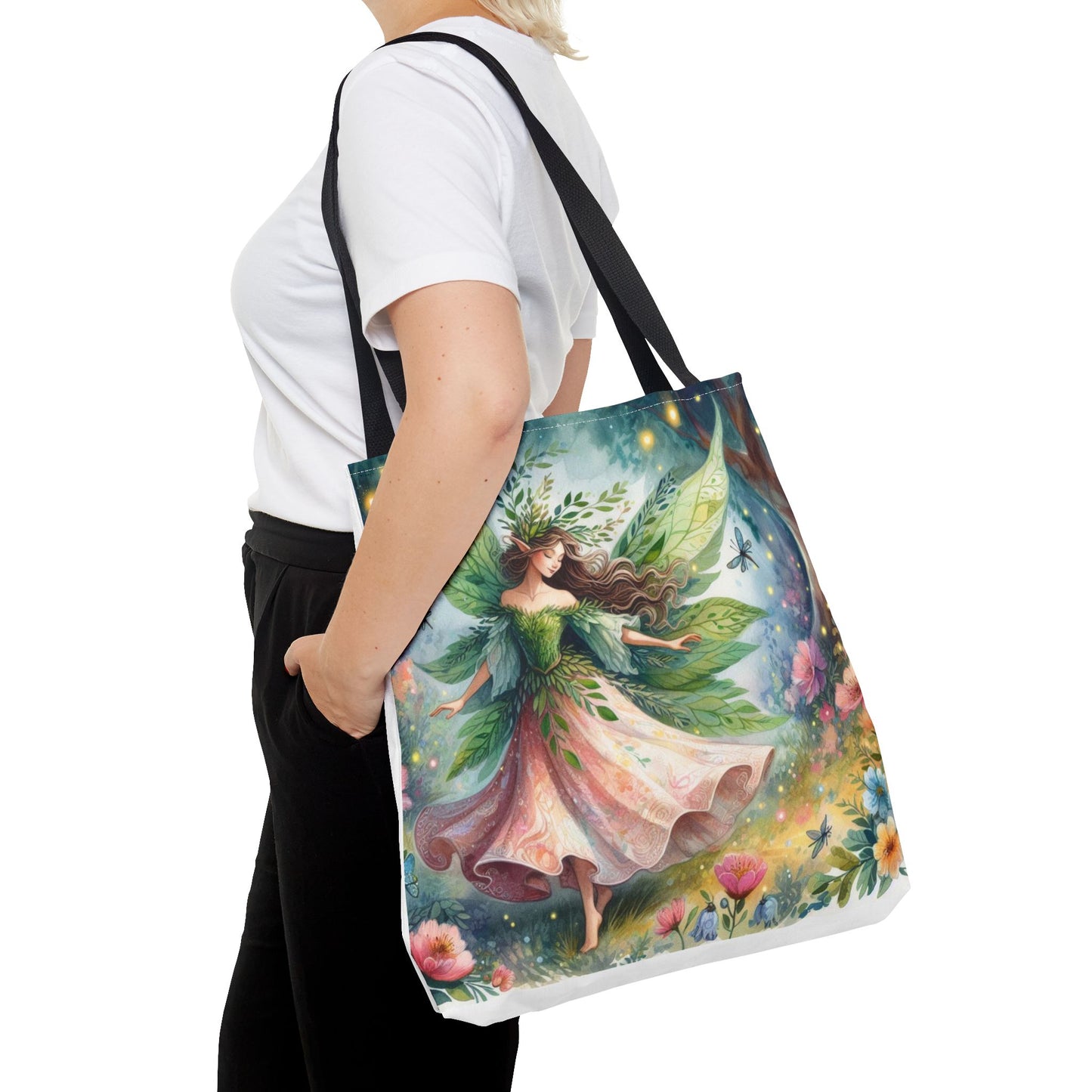 Enchanting Forest Fairy Tote Bag - Magical Woods Charm