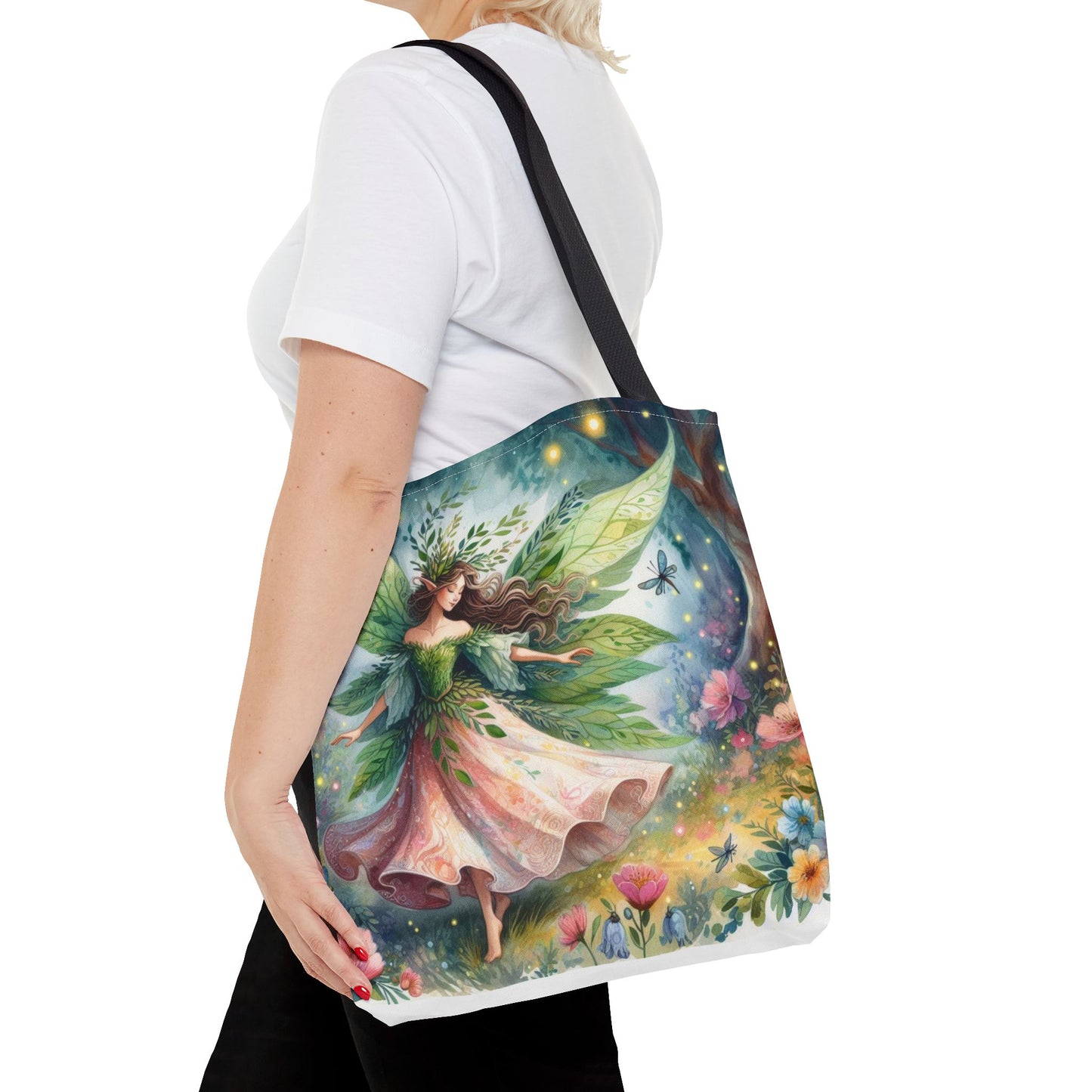 Enchanting Forest Fairy Tote Bag - Magical Woods Charm