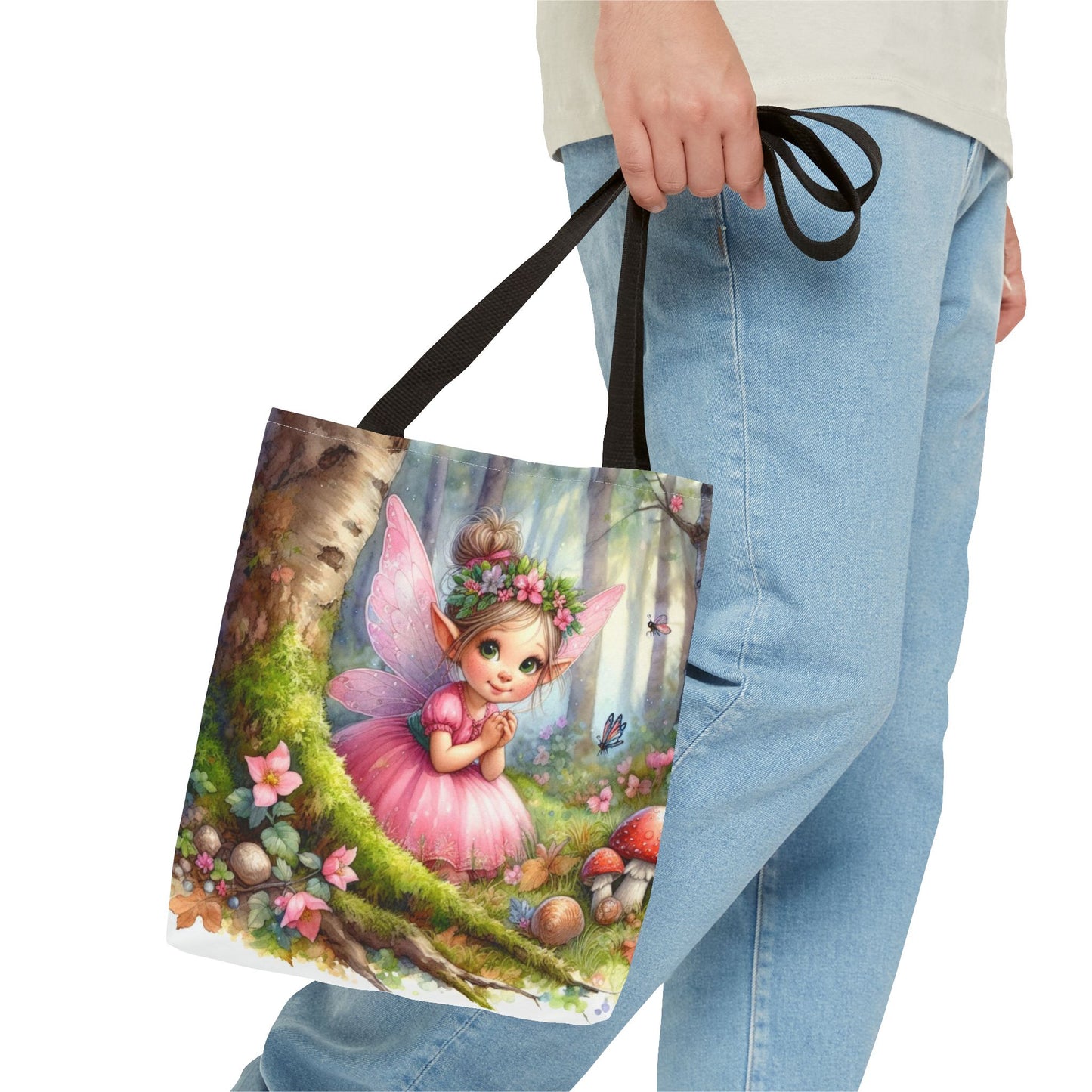 Enchanting Pink Pixie Forest Hide and Seek Bag