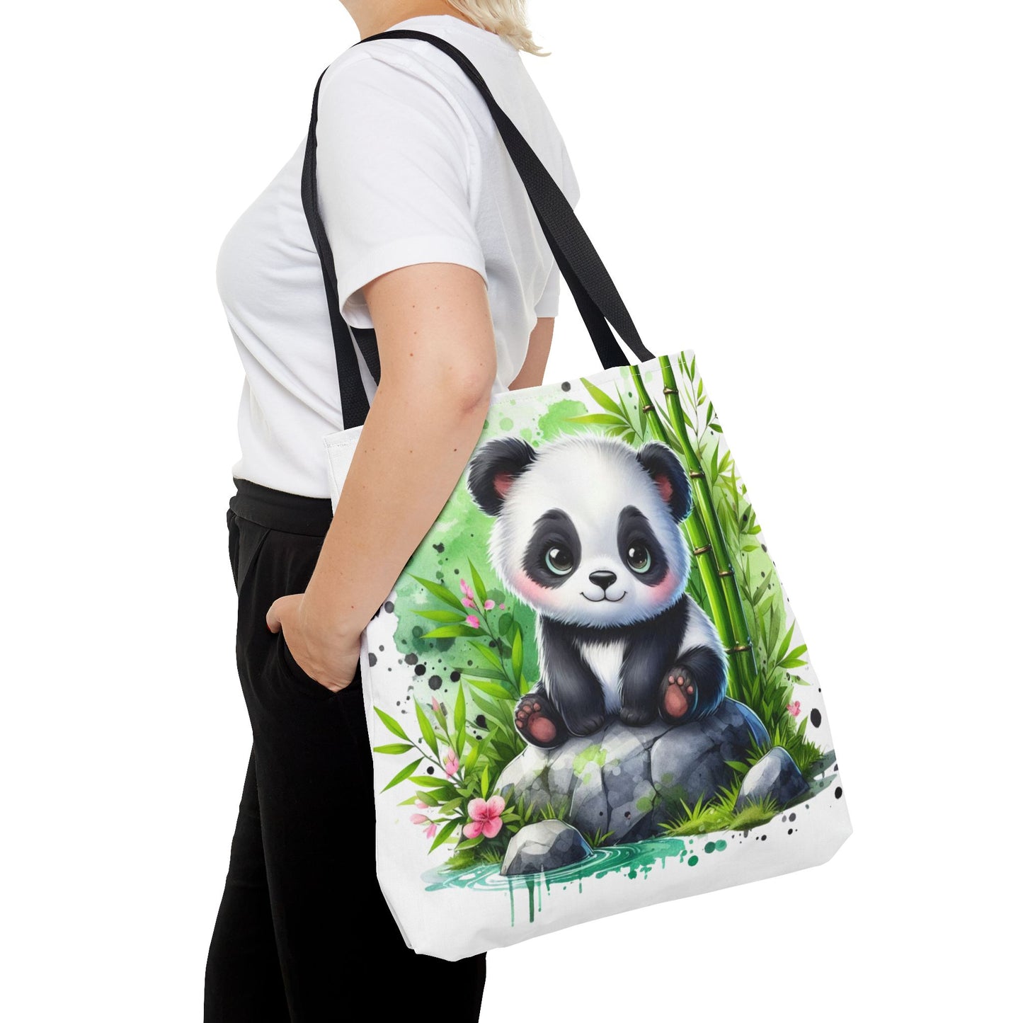 Adorable Baby Panda Tote Bag - Nature Lover's Delight